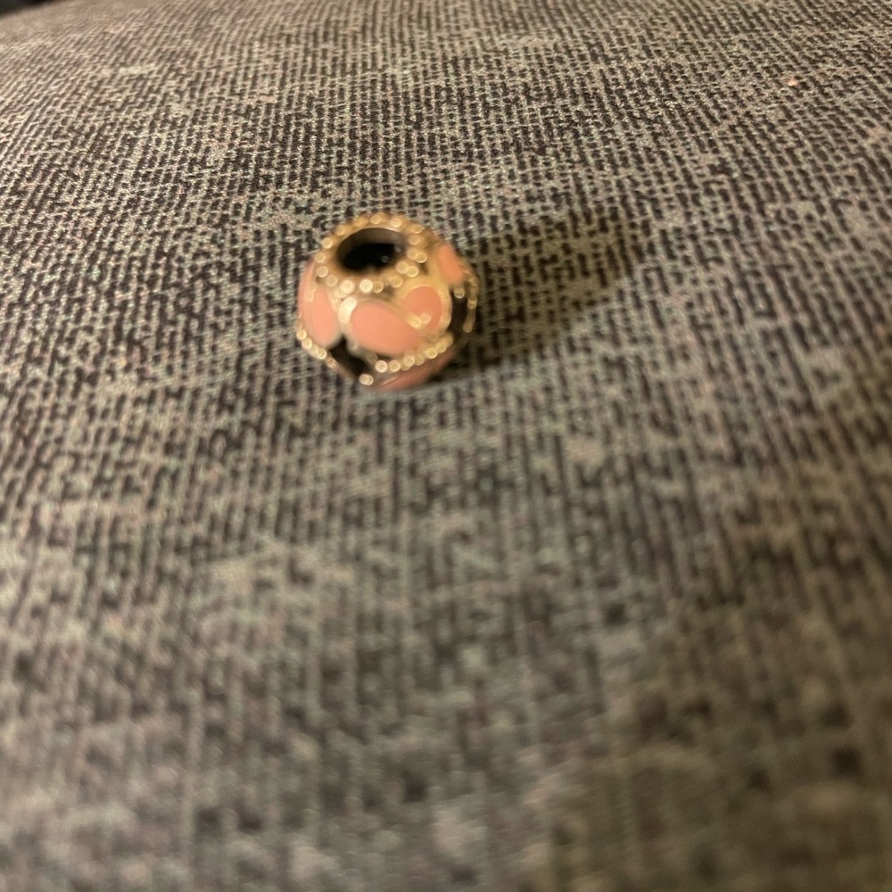 Pandora pink butterfly charm